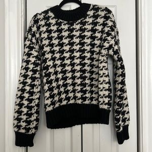 Houndstooth Zara sweater